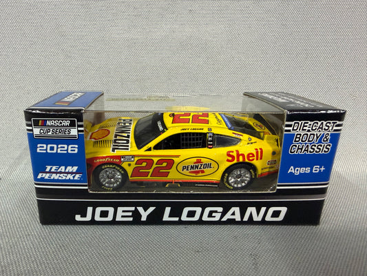 Joey Logano #22 2026 Daytona Duel Win Shell Pennzoil Nascar 1/64 Diecast