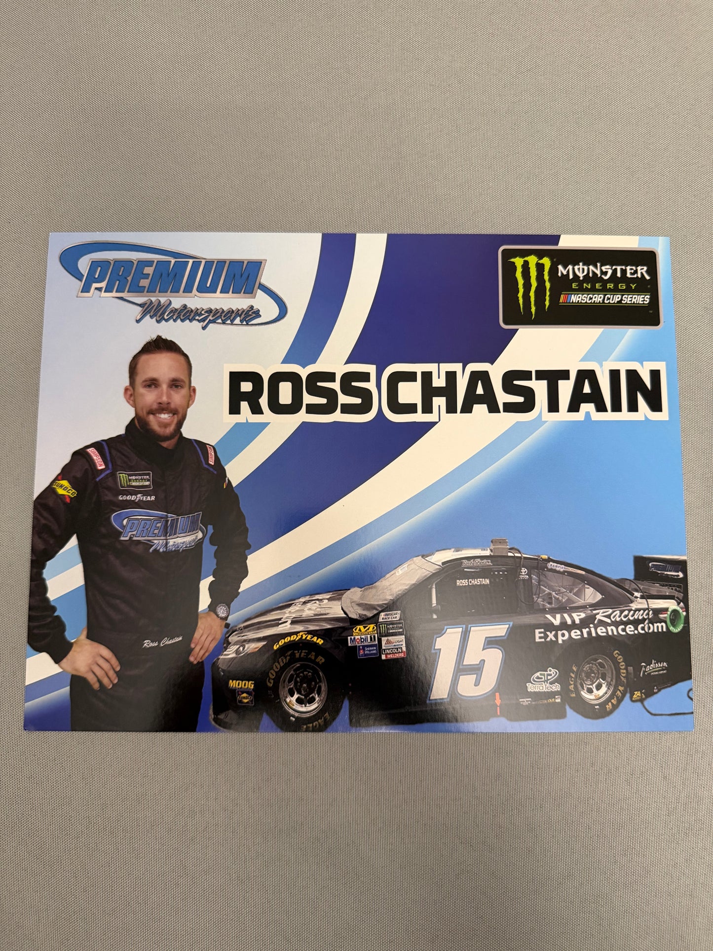 Ross Chastain #15 Premium Motorsports Nascar Hero Card