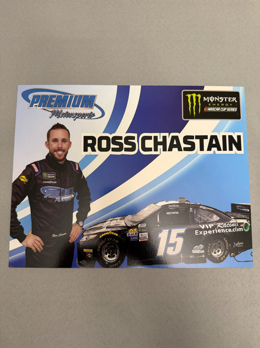 Ross Chastain #15 Premium Motorsports Nascar Hero Card