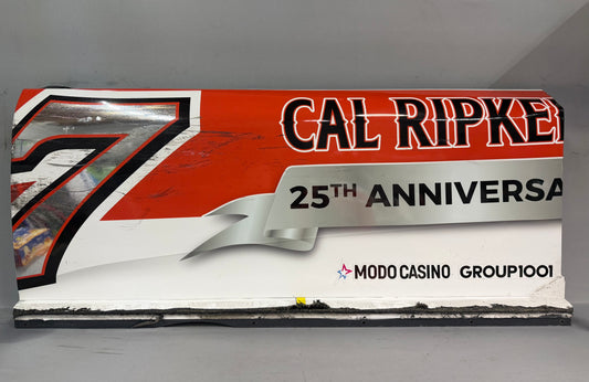 Daniel Suarez #7 2026 Bowman Gray Clash Cal Ripken Foundation Nascar Door Panel