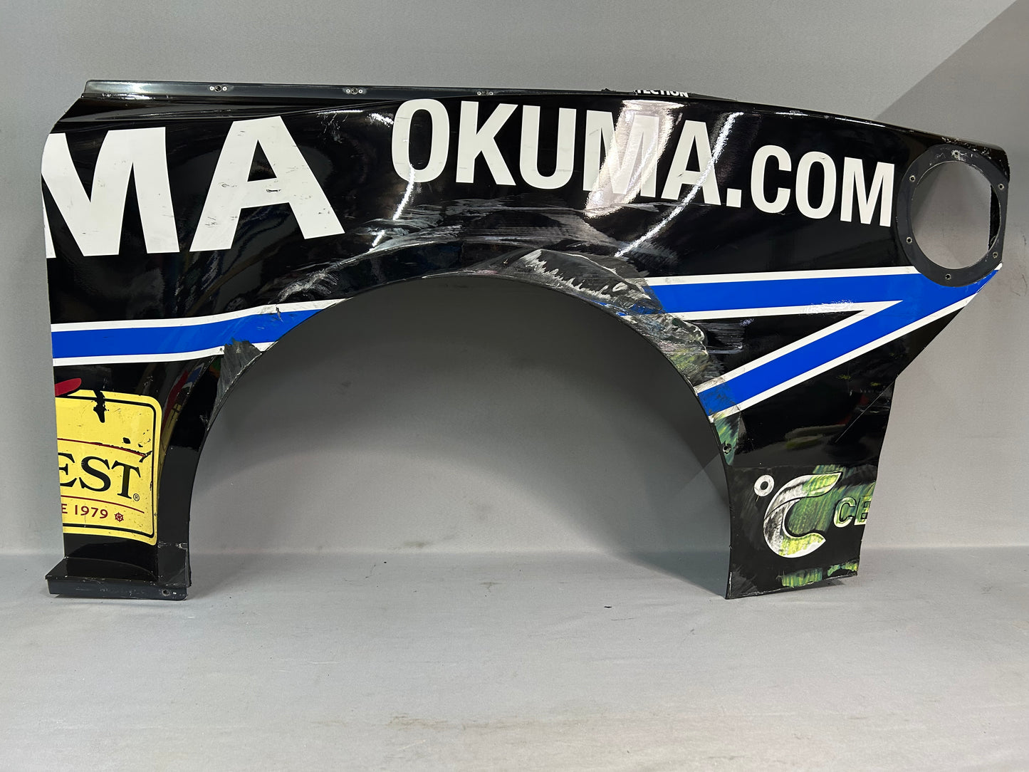 Ty Dillon #10 2025 Bristol Okuma Nascar Quarter Panel