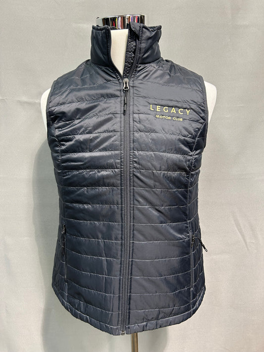 Legacy Motor Club Nascar Team Issued Women’s Gray Port Authority Vest