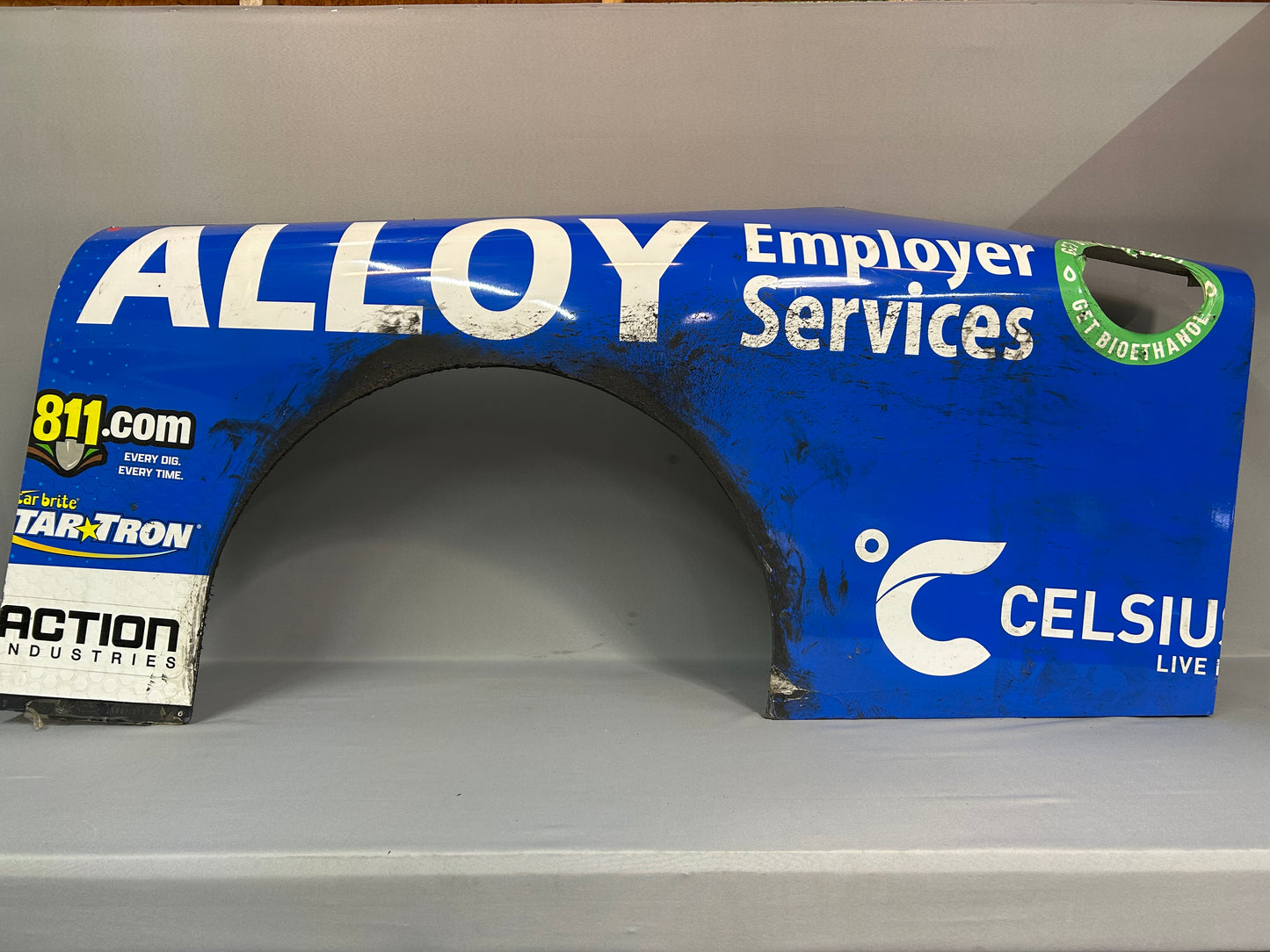 Josh Williams #11 2024 Alloy Employer Services Nascar Quarter Panel