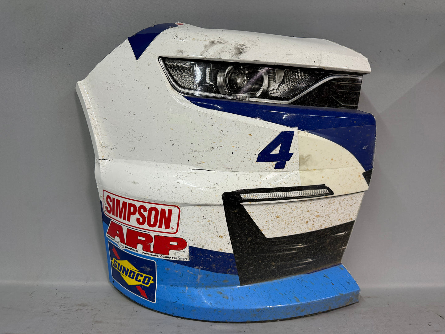 Parker Retzlaff #4 2025 Talladega Corvette Parts Nascar Nose Corner