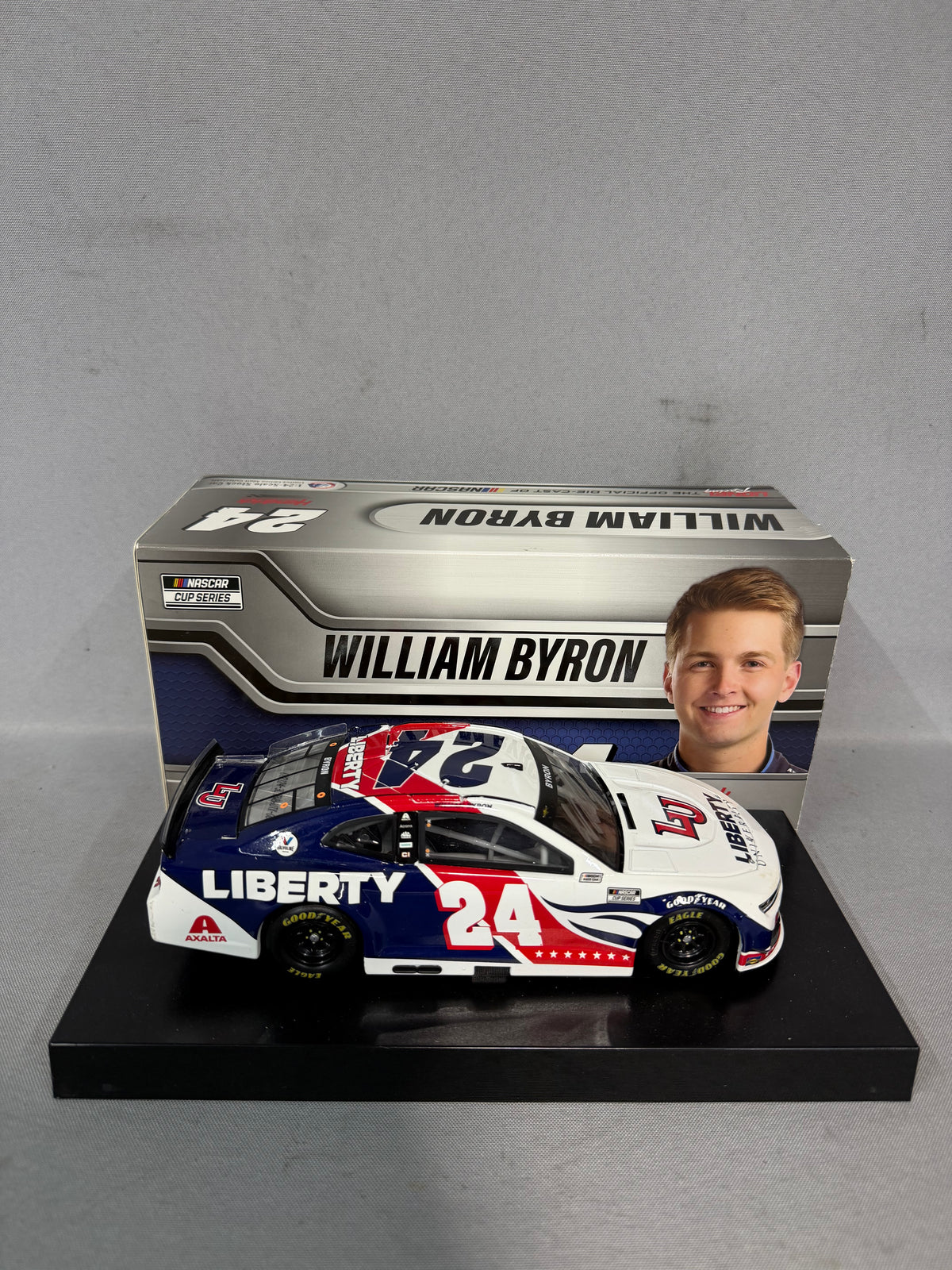 William Byron #24 2021 Liberty University Nascar Autographed Diecast