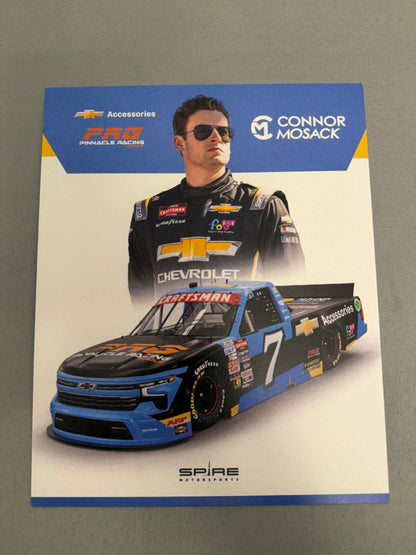 Connor Mosack #7 2024 Chevrolet Accessories Nascar Hero Card