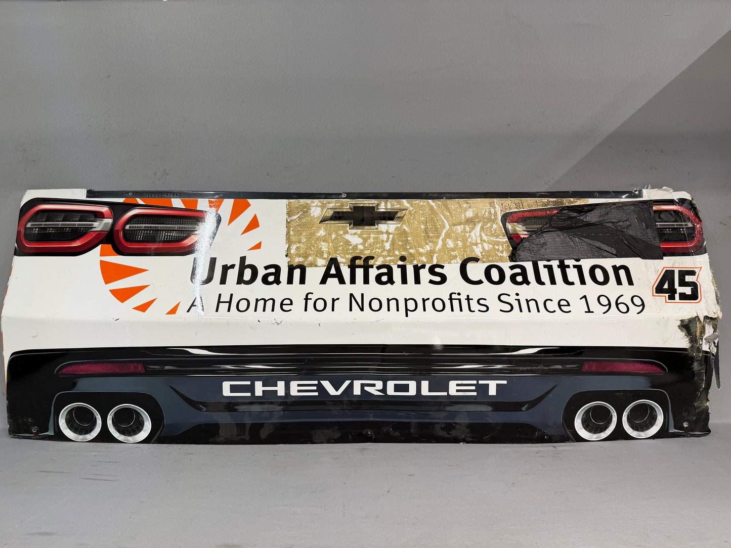 Lavar Scott #45 2026 Las Vegas 1 Urban Affairs Coalition Nascar Rear Bumper