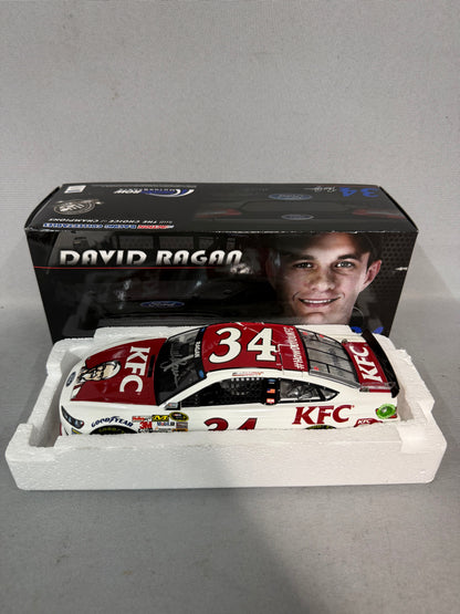 David Ragan #34 2014 KFC Nascar Autographed Diecast