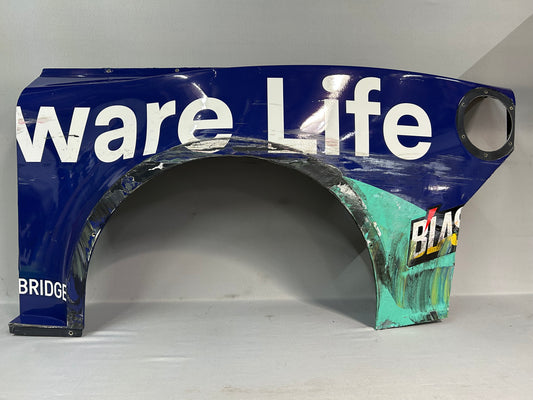 Michael McDowell #71 2025 Atlanta Delaware Life Nascar Quarter Panel
