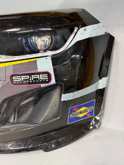 Justin Haley #7 2025 Charlotte Roval Gainbridge Stem Nascar Front Nose