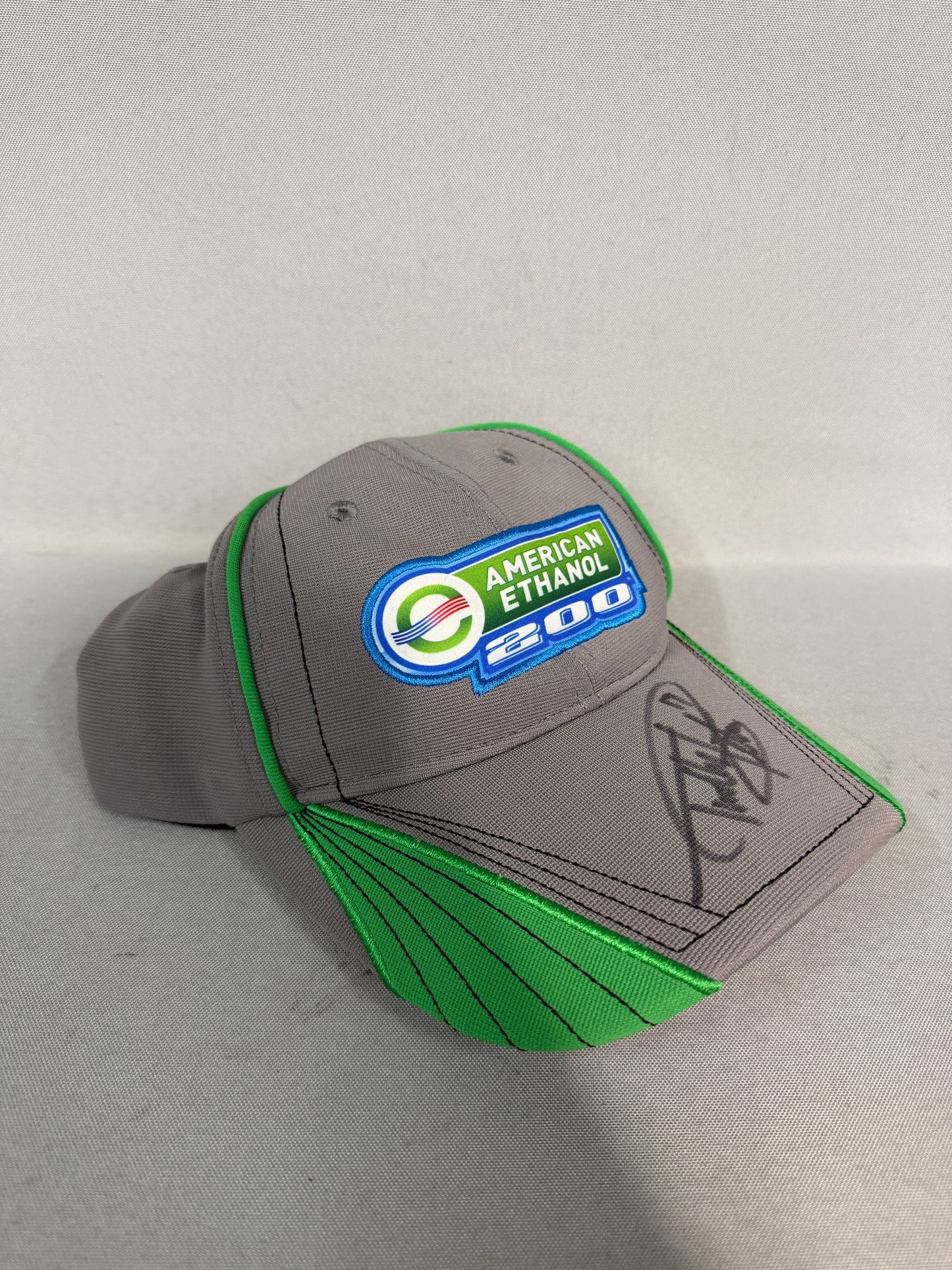 Timothy Peters #17 2013 Iowa American Ethanol 200 Nascar Autographed Victory Lane Hat