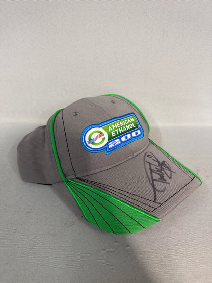 Timothy Peters #17 2013 Iowa American Ethanol 200 Nascar Autographed Victory Lane Hat