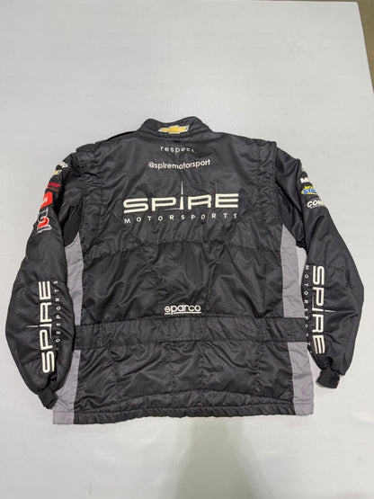 Spire Motorsports 2024 Craftsman Truck Series Nascar Crew Firesuit Jacket Size 52