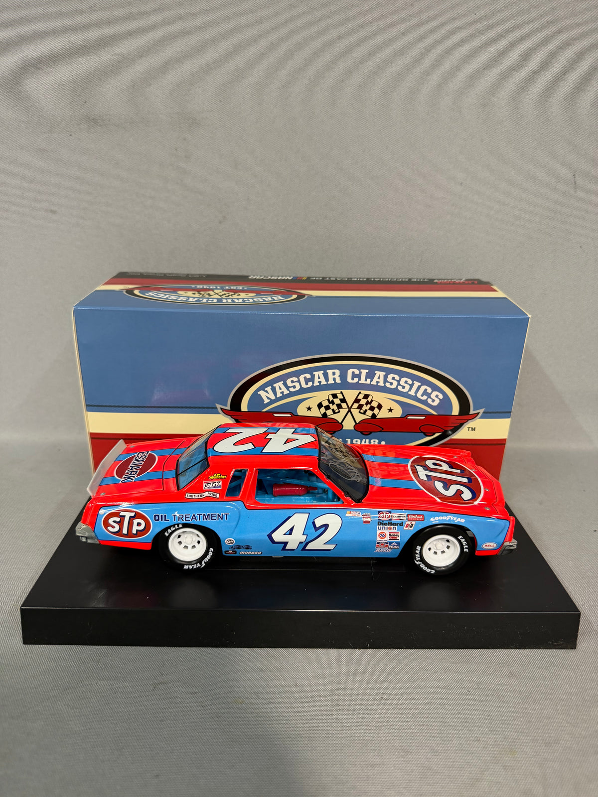 Richard Petty #43 1981 STP Monte Carlo Nascar Autographed Diecast