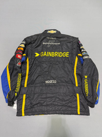 Corey Lajoie #7 2024 Gainbridge Nascar 2 Piece Crew Firesuit C-46 W-38 L-32