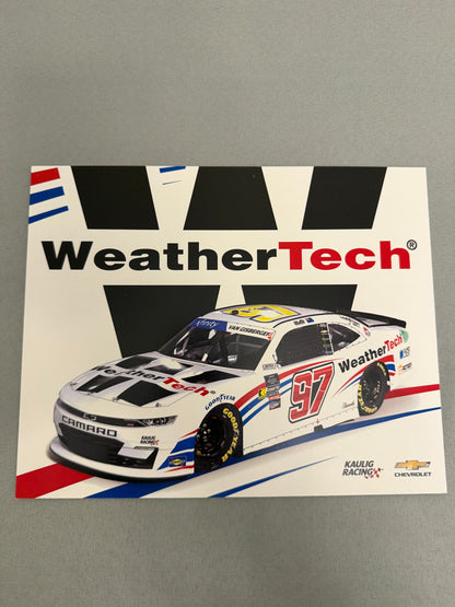 Shane Van Gisbergen #97 2024 Weathertech Nascar Hero Card