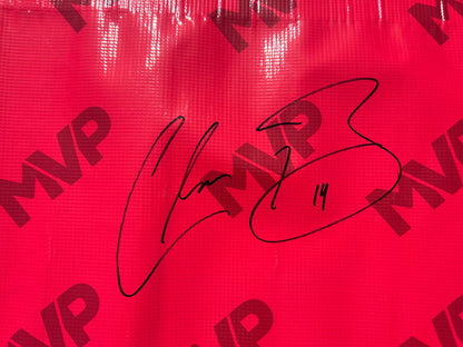 Chase Briscoe #14 Autographed Magical Vacation Planners Nascar Pit Box Riser Banner