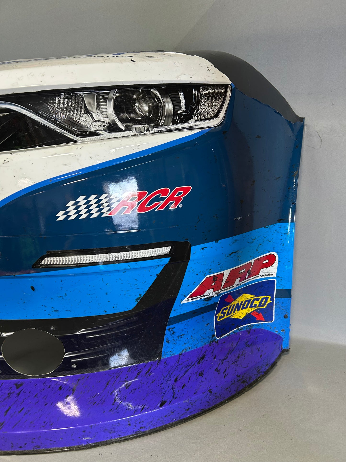 Austin Hill #21 2025 Bristol Bennett Transportation Nascar Front Nose