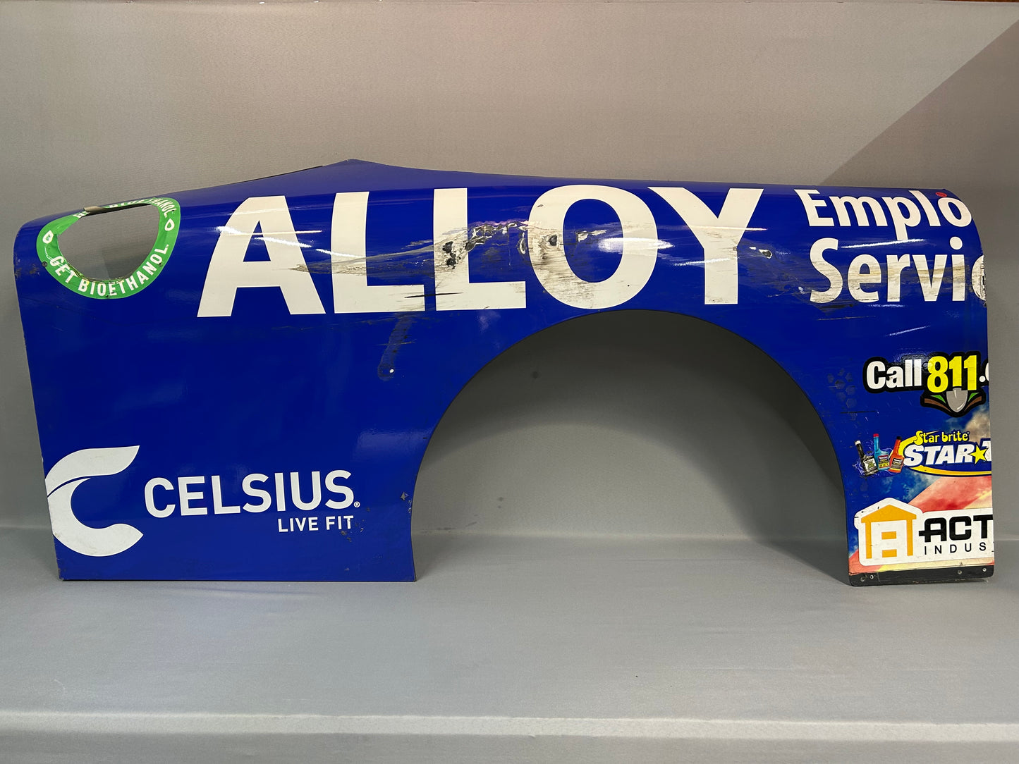 Josh Williams #11 2024 Alloy Employer Services Nascar Quarter Panel