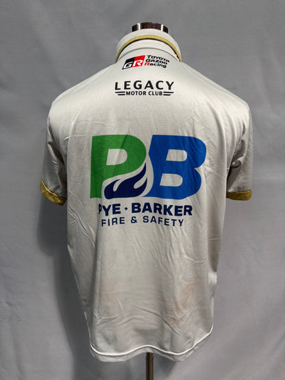 John Hunter Nemechek #42 2025 Pye Barker Nascar Crew Shirt Size Medium