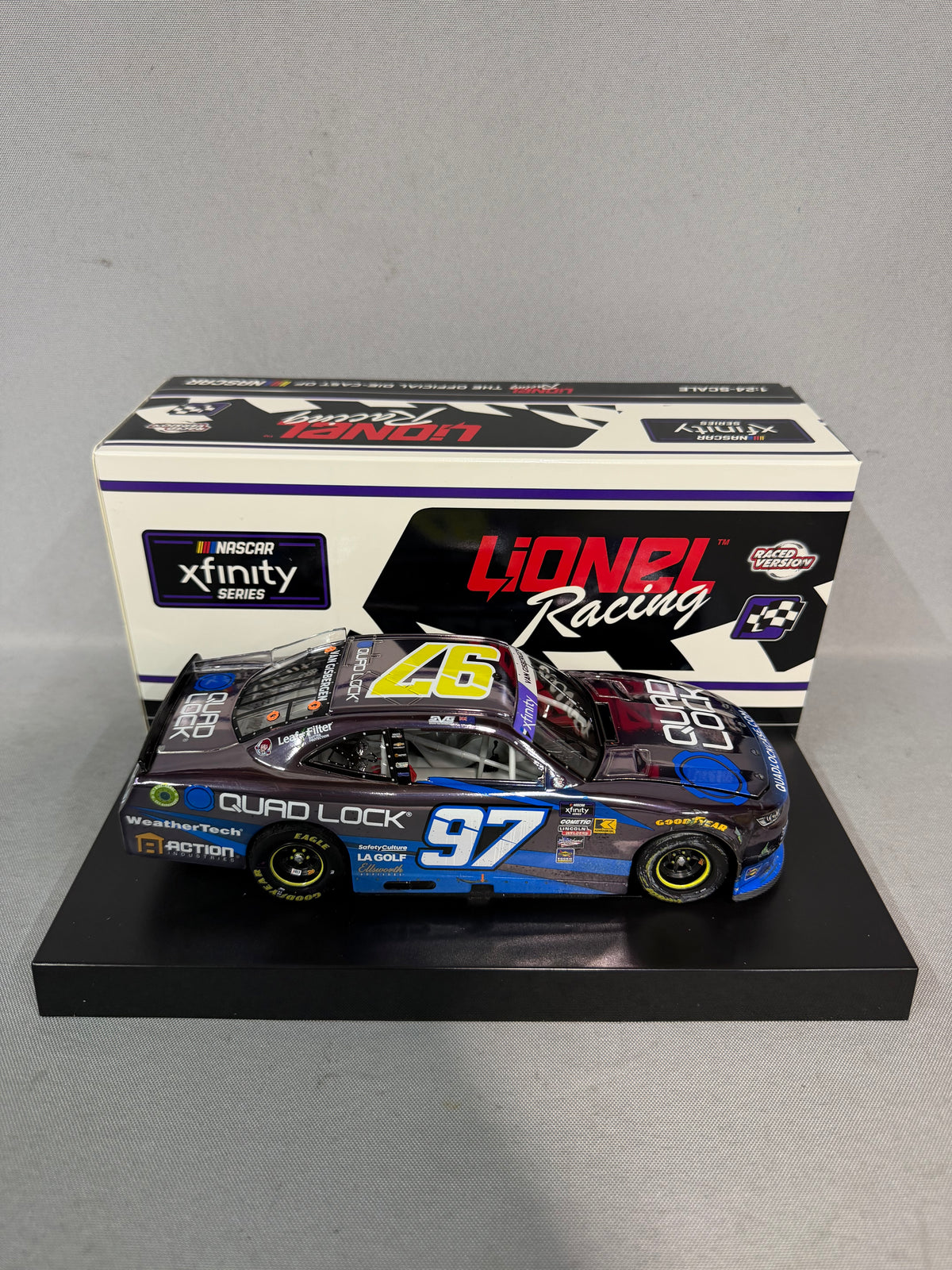 Shane Van Gisbergen #97 2024 Portland Win Quad Lock Color Chrome Nascar Diecast