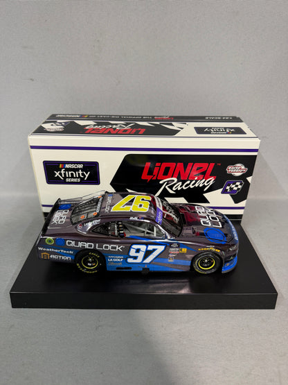 Shane Van Gisbergen #97 2024 Portland Win Quad Lock Color Chrome Nascar Diecast