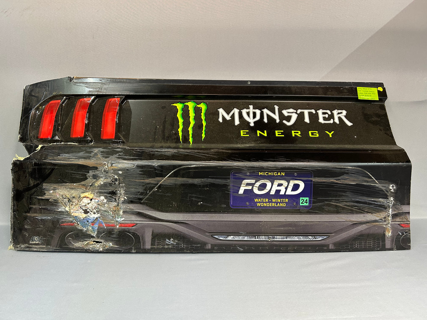 Riley Herbst #98 2024 Monster Energy Nascar Rear Bumper