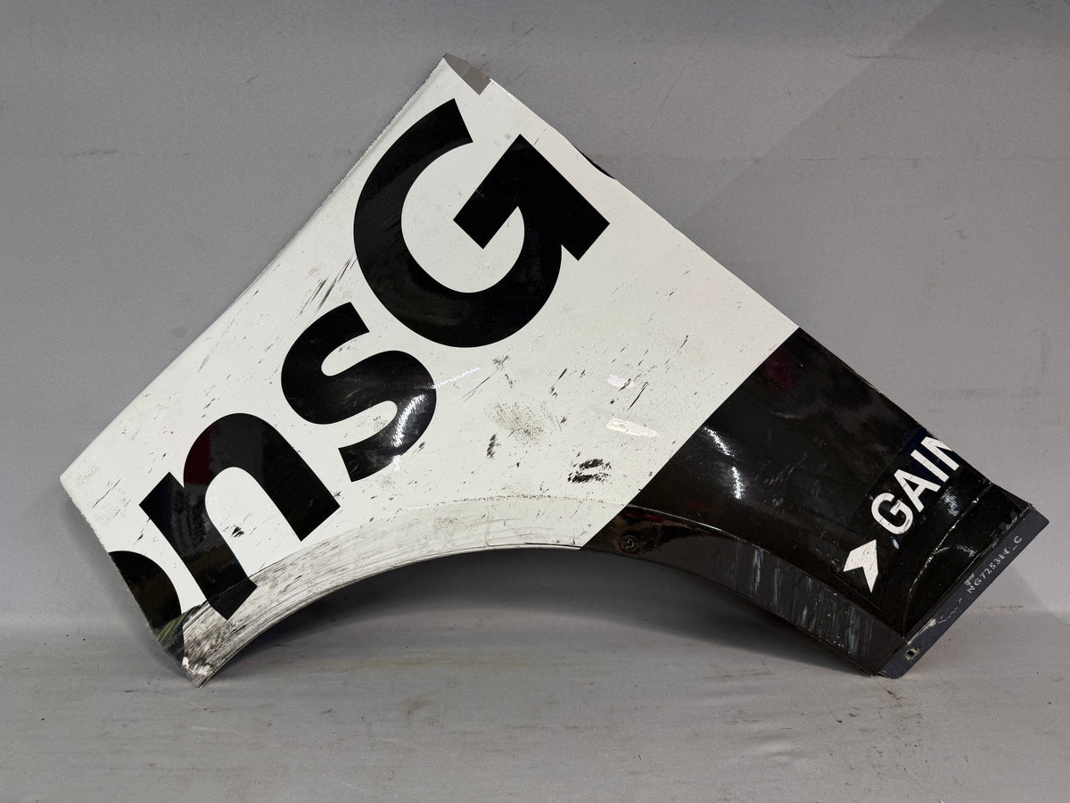 Justin Haley #7 2025 New Hampshire Nations Guard Nascar Partial Quarter Panel