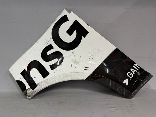Justin Haley #7 2025 New Hampshire Nations Guard Nascar Partial Quarter Panel