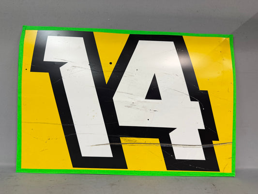 Mini Tyrrell #14 2026 San Diego Nothing Stops Ram Nascar Door Panel
