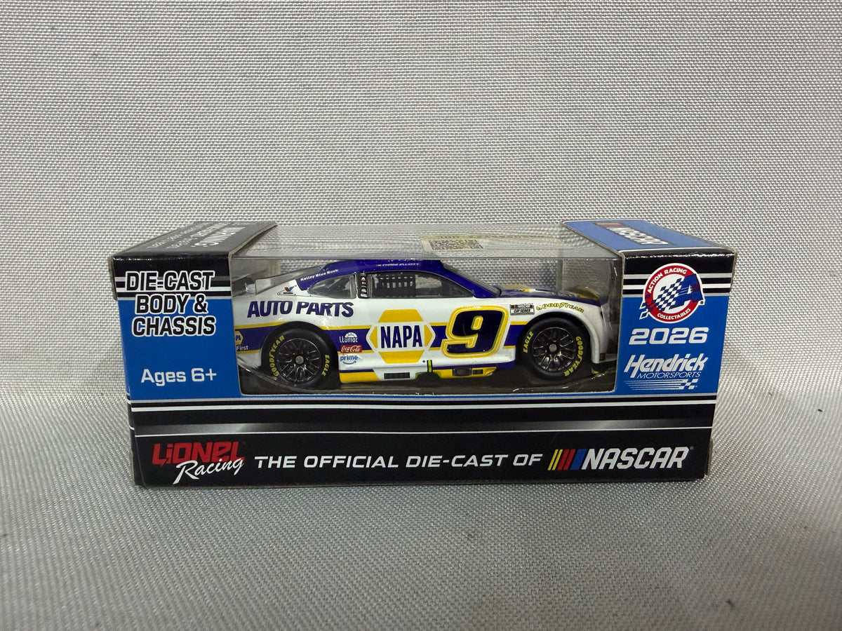 Chase Elliott #9 2026 Daytona Duel Win Napa Nascar 1/64 Diecast