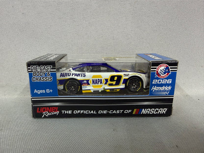 Chase Elliott #9 2026 Daytona Duel Win Napa Nascar 1/64 Diecast