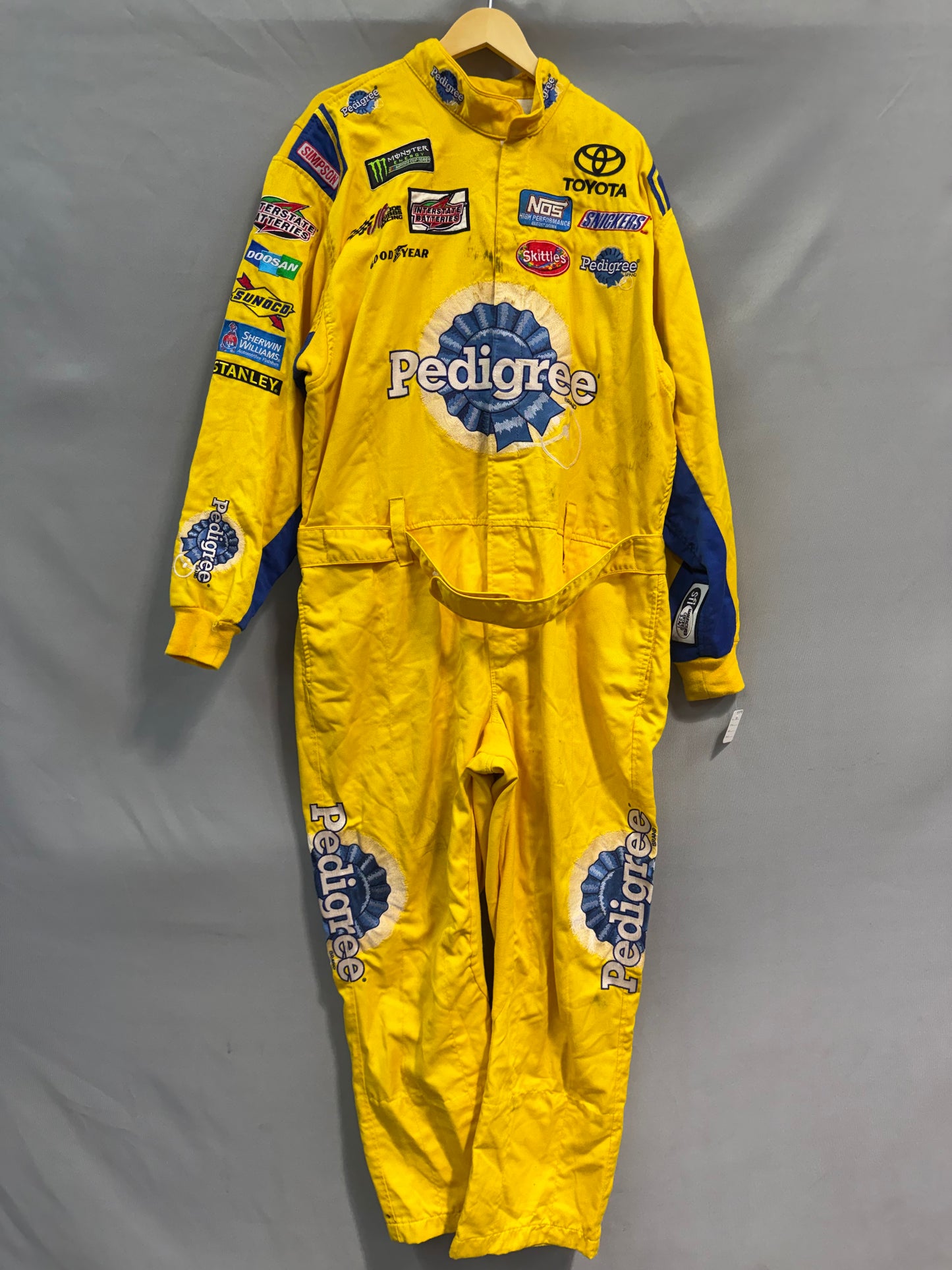 Kyle Busch #18 2017 Pedigree Nascar Crew Firesuit C-54 W-44 L-30