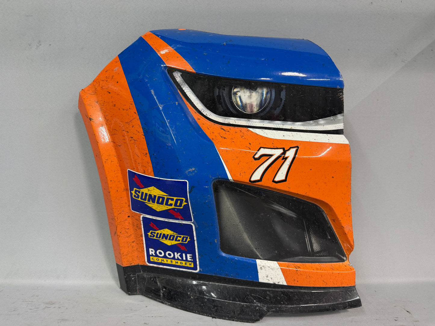 Zane Smith #71 2024 Daytona Focused Health Nascar Nose Corner
