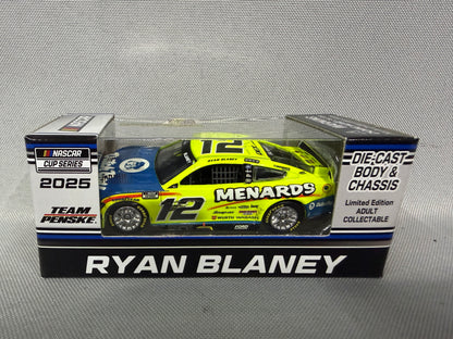 Ryan Blaney #12 2025 Phoenix Win Menards Dutch Boy Nascar 1/64 Diecast