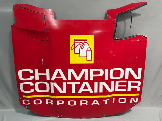 Daniel Dye #10 2025 Champion Container Nascar Hood