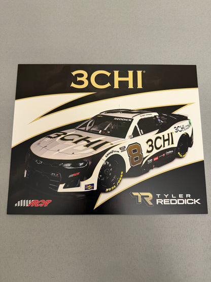 Tyler Reddick #8 2022 3 Chi Nascar Hero Card