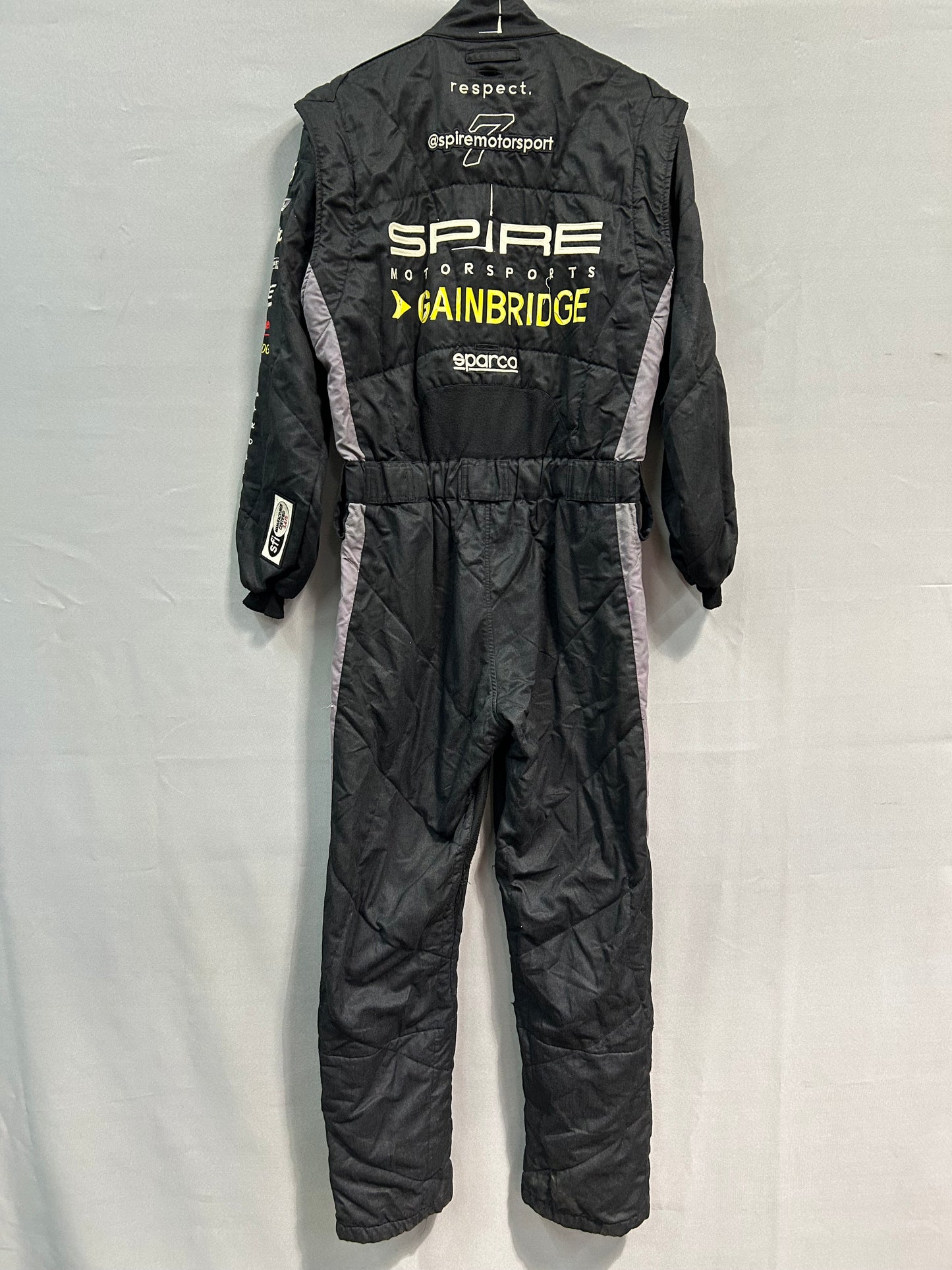 Corey Lajoie #7 2023 Autographed Spire Motorsports Nascar Crew Firesuit C-42 W-34 L-33