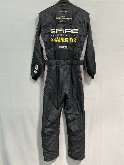 Corey Lajoie #7 2023 Autographed Spire Motorsports Nascar Crew Firesuit C-42 W-34 L-33