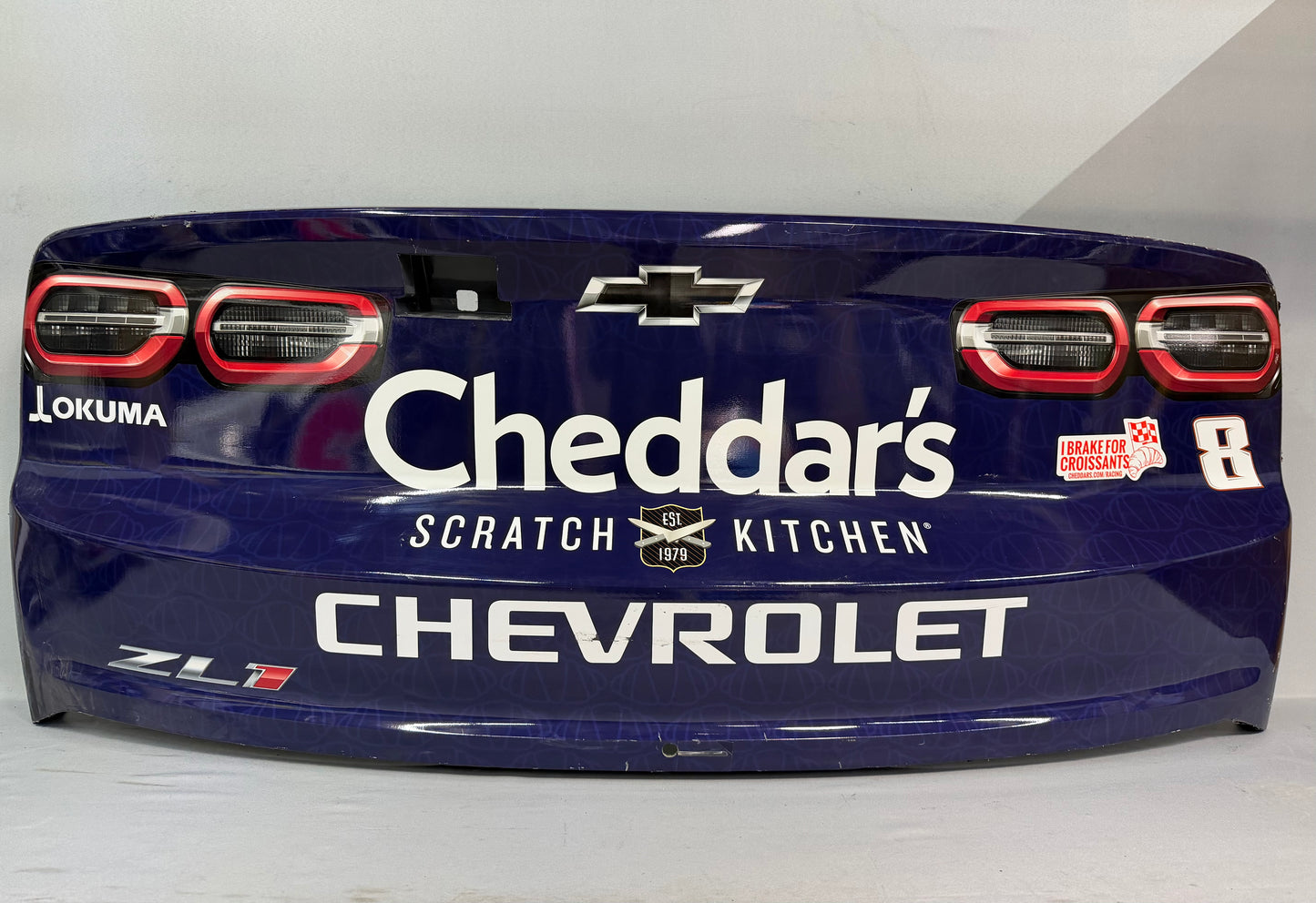Kyle Busch #8 2025 Kansas Cheddars Nascar Rear Bumper