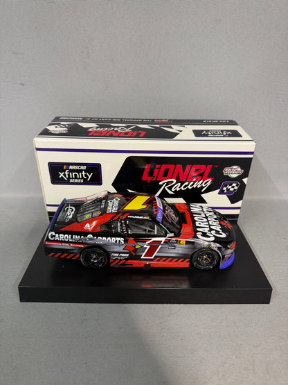 Sam Mayer #1 2024 Texas Win Carolina Carports Nascar Autographed Diecast