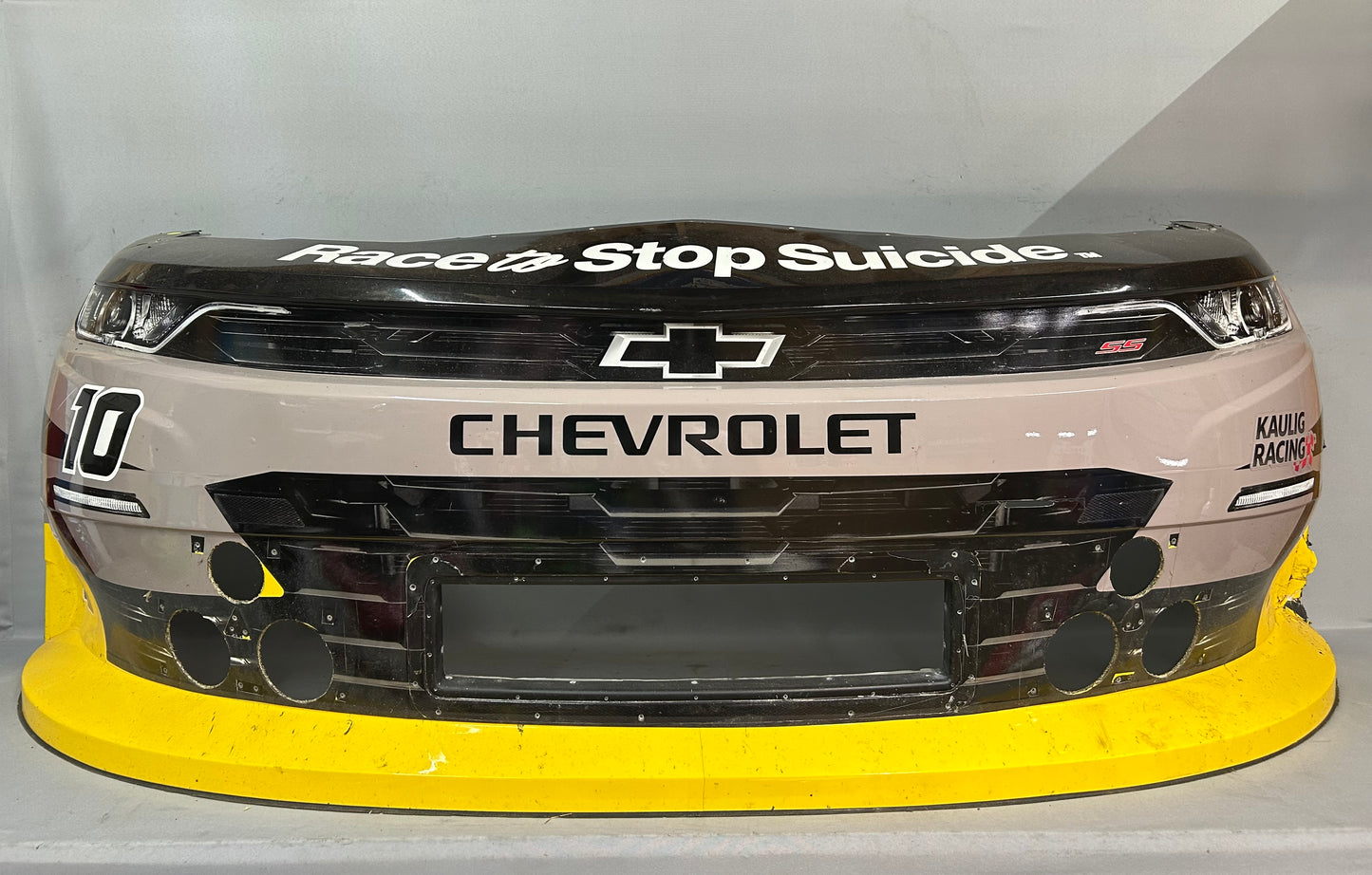 Daniel Dye #10 2025 Chicago Bettenhausen Auto Nascar Front Nose