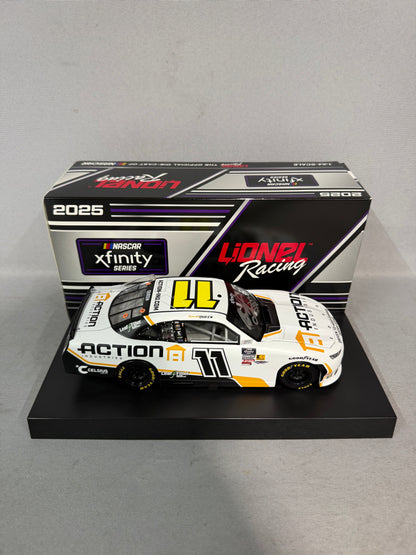 Brenden Queen #11 2025 Action Industries Nascar Autographed Diecast