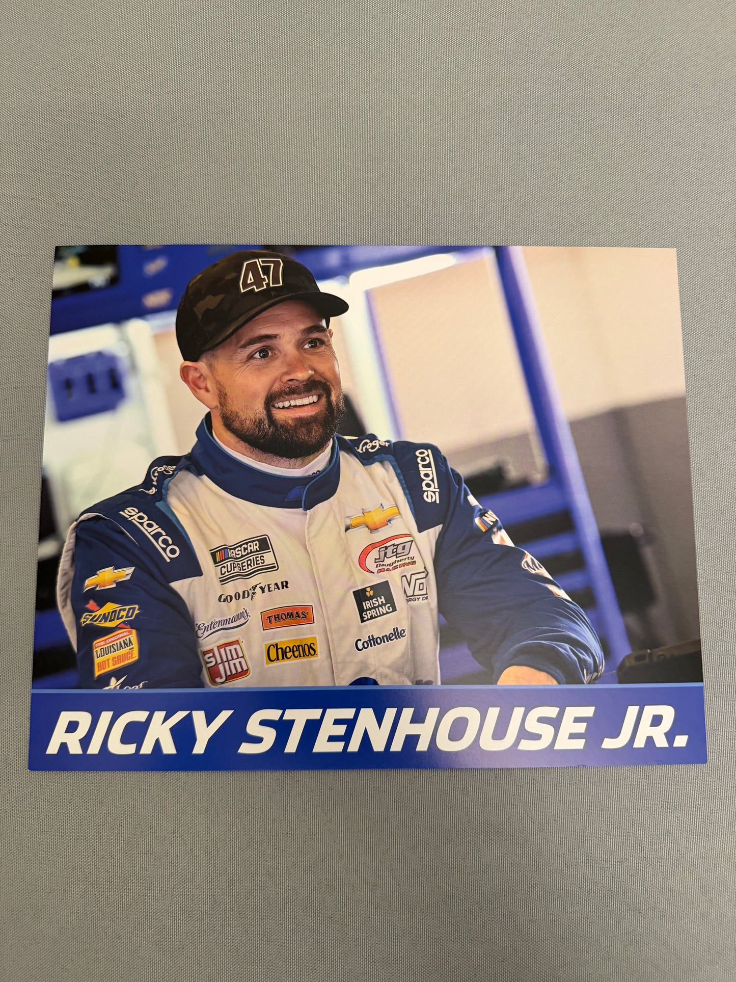 Ricky Stenhouse Jr #47 2022 Kroger Nascar Hero Card