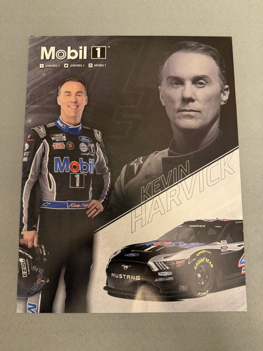 Kevin Harvick #4 2021 Mobil 1 Hero Card