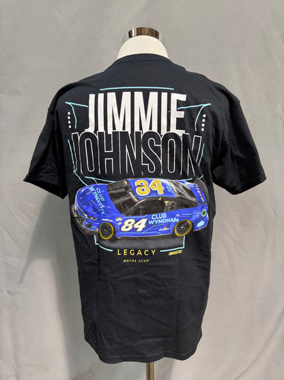 Jimmie Johnson #84 2023 Club Wyndham Nascar T-Shirt Size Large