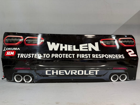 Jesse Love #2 2025 Martinsville Whelen Nascar Rear Bumper