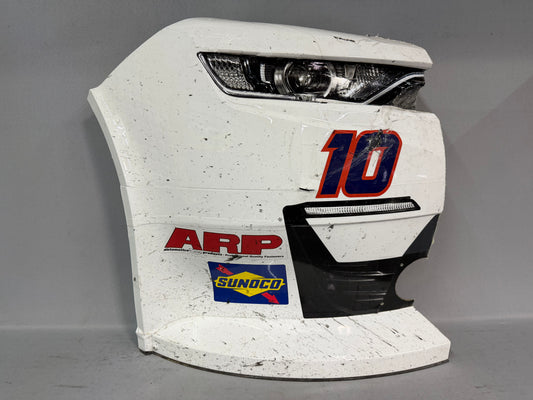Daniel Dye #10 2025 Charlotte Roval B Pro Auto Nascar Nose Corner