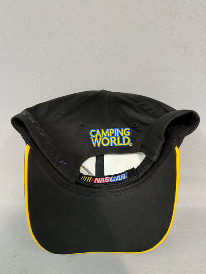 Timothy Peters #17 2013 Iowa Camping World Truck Series Nascar Autographed Victory Lane Hat
