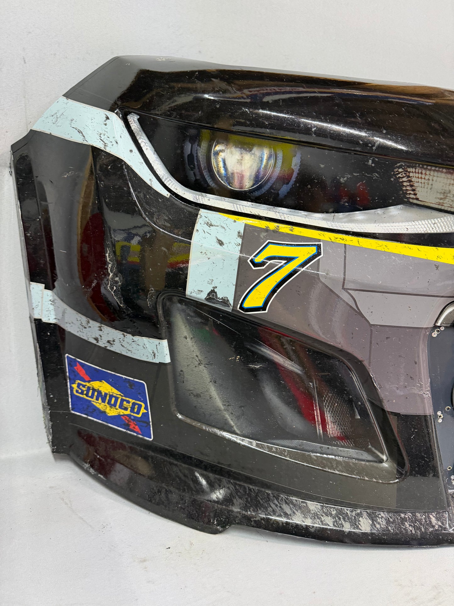 Justin Haley #7 2025 Charlotte Roval Gainbridge Stem Nascar Front Nose